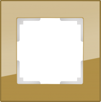WL01-Frame-01-bronze / Рамка Favorit на 1 пост (бронзовый) a036582