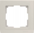 WL04-Frame-01-ivory / Рамка Stark 1 пост (слоновая кость) a028941