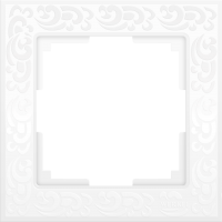 WL05-Frame-01-white / Рамка Flock на 1 пост (белый) a028962