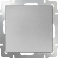 WL06-SW-1G-2W / Выключатель одноклавишный проходной (серебряный) a029821