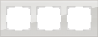 WL01-Frame-03 / Рамка Favorit на 3 поста (Дымчатый, стекло) a030787