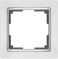 WL03-Frame-01-white / Рамка Snabb 1 пост (белый) a028880